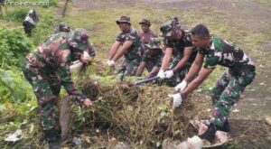 Karya Bakti TNI di Benteng Oranje: Wujud Kepedulian terhadap Warisan Budaya Ternate