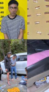 Kurir Narkoba Lintas Propinsi Di Amankan Polres Kerinci, Barang Bukti Paket Sabu Di Temukan