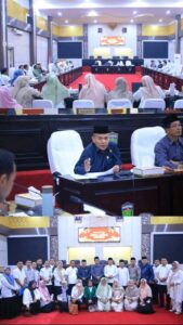 Komisi I DPRD Kota Sungai Penuh menerima aspirasi dari Forum Guru PAUD pada 18 Juni 2025, terkait dua pokok permasalahan