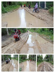 Jalan Nasional di Gane Timur Selatan Rusak Parah, Warga Desak Pemerintah Bertindak Demi Keselamatan dan Kelangsungan Ekonomi
