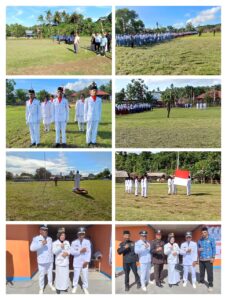 Kecamatan Gane Timur Selatan Gelar Upacara HUT RI ke-80 dengan Khidmat