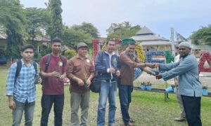 Mahasiswa Unkhair Ajak Siswa Tidore Cintai Lingkungan dan Jauhi Narkoba Lewat Aksi Sosial