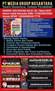 PT Media Group Nusantara Perkuat Sinergi Pers Nasional Lewat 10 Media di Seluruh Indonesia