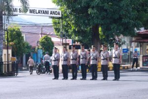 Mutasi Internal: Polres Ternate Resmi Lantik Pejabat Baru Kabag Log, Kasat Binmas, Kasi Humas dan Kapolsek