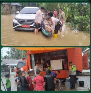 Hujan Deras Picu Banjir di Aceh Barat: 15 Gampong Terendam, Polisi Imbau Warga Tetap Siaga