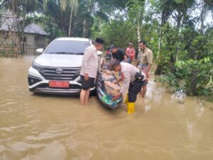 Hujan Deras Picu Banjir di Aceh Barat: 15 Gampong Terendam, Polisi Imbau Warga Tetap Siaga
