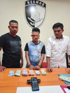 Satgas Gakkum Operasi Pekat Gerebek Aktivitas Penjualan Togel Online, Satu Warga Diamankan di Ternate