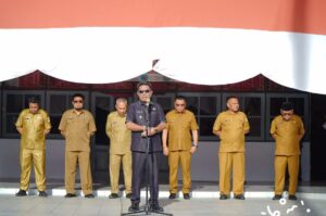 Pimpin Apel Gabungan ASN, Wawali Tidore Tekankan Pelayanan Prima sebagai Cerminan Pemerintahan Berprestasi