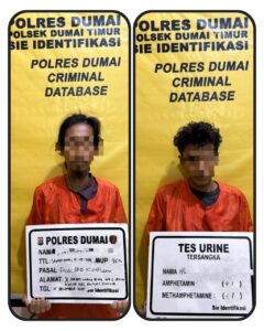 Polsek Dumai Timur Berhasil Tangkap Dua Orang Terlapor Pengerusakan Rumah Diamankan    