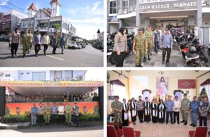 Kunjungan Forkopimda ke Gereja Ternate, Simbol Kerukunan dan Pengawasan Keamanan Natal