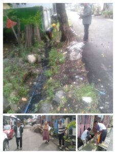 Satgas Drainase DPU Makassar Lakukan Pembersihan Saluran di BTN Minasa Upa Antisipasi Musim Hujan