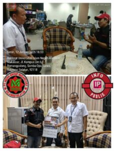 PT Media Gruop Nusantara Sulsel Perkuat Tata Kelola Informasi Publik, Jalin Kerja Sama Kelembagaan dengan UIN Alauddin Makassar