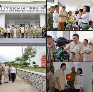 Kunjungi FVLM Unhan RI Belu, Menhan Tekankan Disiplin dan Integritas Kadet Logistik Militer