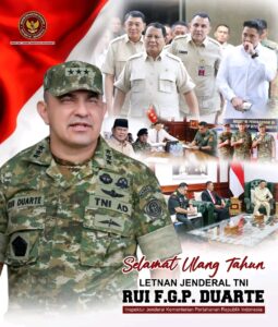 Irjen Kemhan Letjen TNI Rui F.G.P. Duarte Teguhkan Komitmen Akuntabilitas dan Integritas Pertahanan Negara