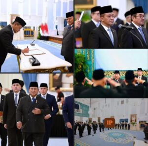 Presiden Prabowo Lantik Anggota Dewan Energi Nasional di Istana Negara
