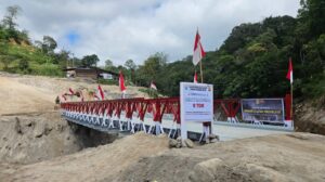 Satgas Gulbencal Tuntaskan Pembangunan Jembatan Bailey di Bener Meriah, Mobilitas Warga Pulih