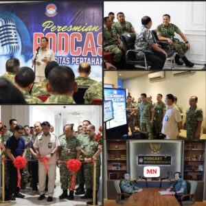 Dorong Edukasi Kebangsaan, Unhan RI Luncurkan Podcast Resmi Kampus