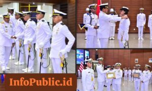 Dua Prajurit Berprestasi Marinir Dilantik Jadi Perwira pada Diktukpa Khusus TNI AL TA 2026