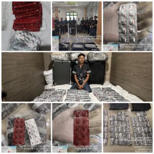 Apresiasi !! Tim Gabungan Bea Cukai Dan Polri Berhasil Lakukan Penindakan Terhadap Tersangka Narkotika Jenis Ekstasi Di Hotel The Best Dumai