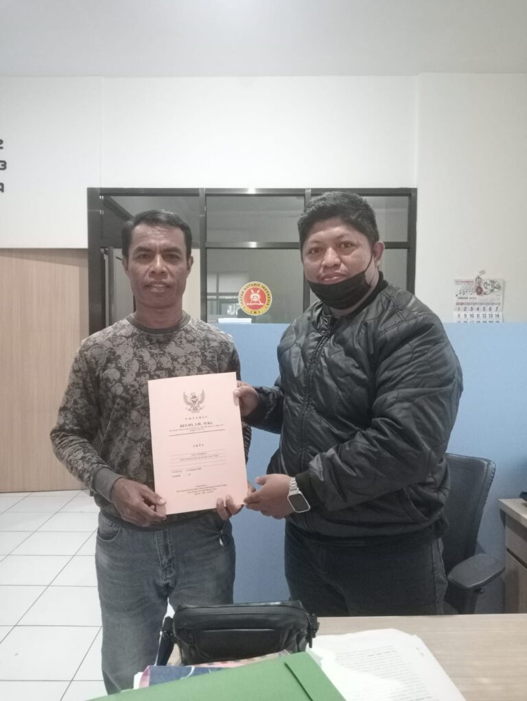 FORUM ORGANISASI CRANE MALUKU UTARA Miliki Akta Resmi, Menuju Legalitas Organisasi