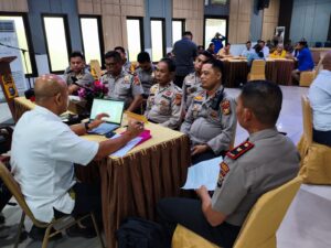 Dalam Rangka Antisipasi Adanya Unjuk Rasa, Tim Puslitbang Polri Berkunjung Ke Polres Dumai Dengan Tema ” Peran Polri Dalam Penanganan Unjuk Rasa “