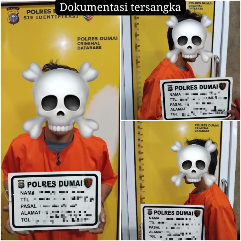 Berhasil !! Polres Dumai Amankan Dua Tersangka Lakukan Penganiayaan Di Jalan Merdeka