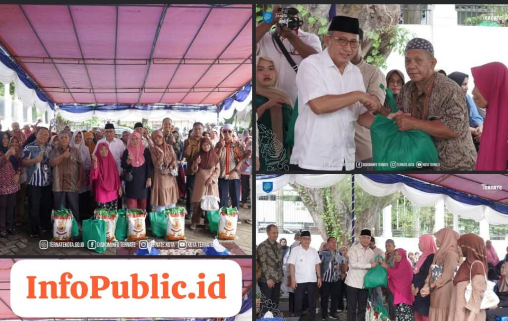 Pemkot Ternate Gelar Pasar Murah di Benteng Oranje Jelang Idulfitri
