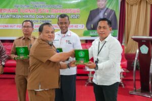 Pererat Sinergi PWI Dumai dan Universitas Dumai Melalui Seminar Jurnalistik dan Donor Darah Dalam Rangka Meriahkan HUT PWI ke 80 Tahun